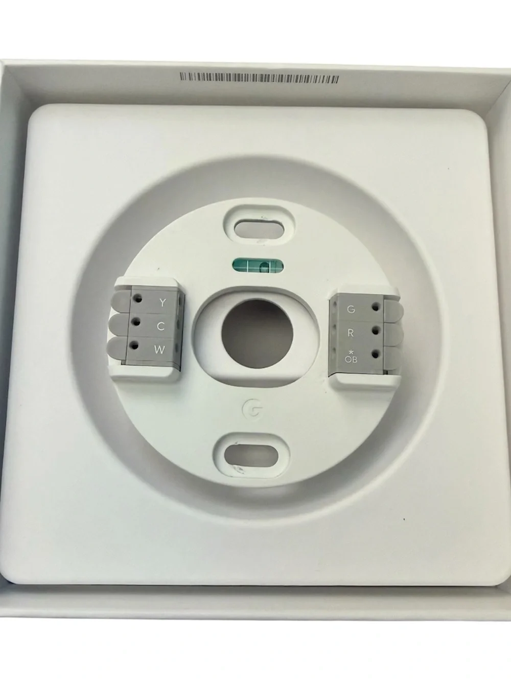 Google Nest G4CVZ Smart Thermostat GA01334-US - Snow - Excellent Condition